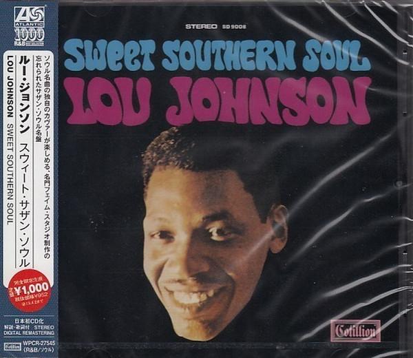 

CD LOU JOHNSON Sweet Southern Soul WPCR27545 Cotillion Atla 2012 Japan SoulFunk Used