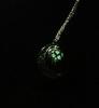European & American Fashion Jewelry: Luminous Moon Heart Necklace with Clavicle and Sweater Chains