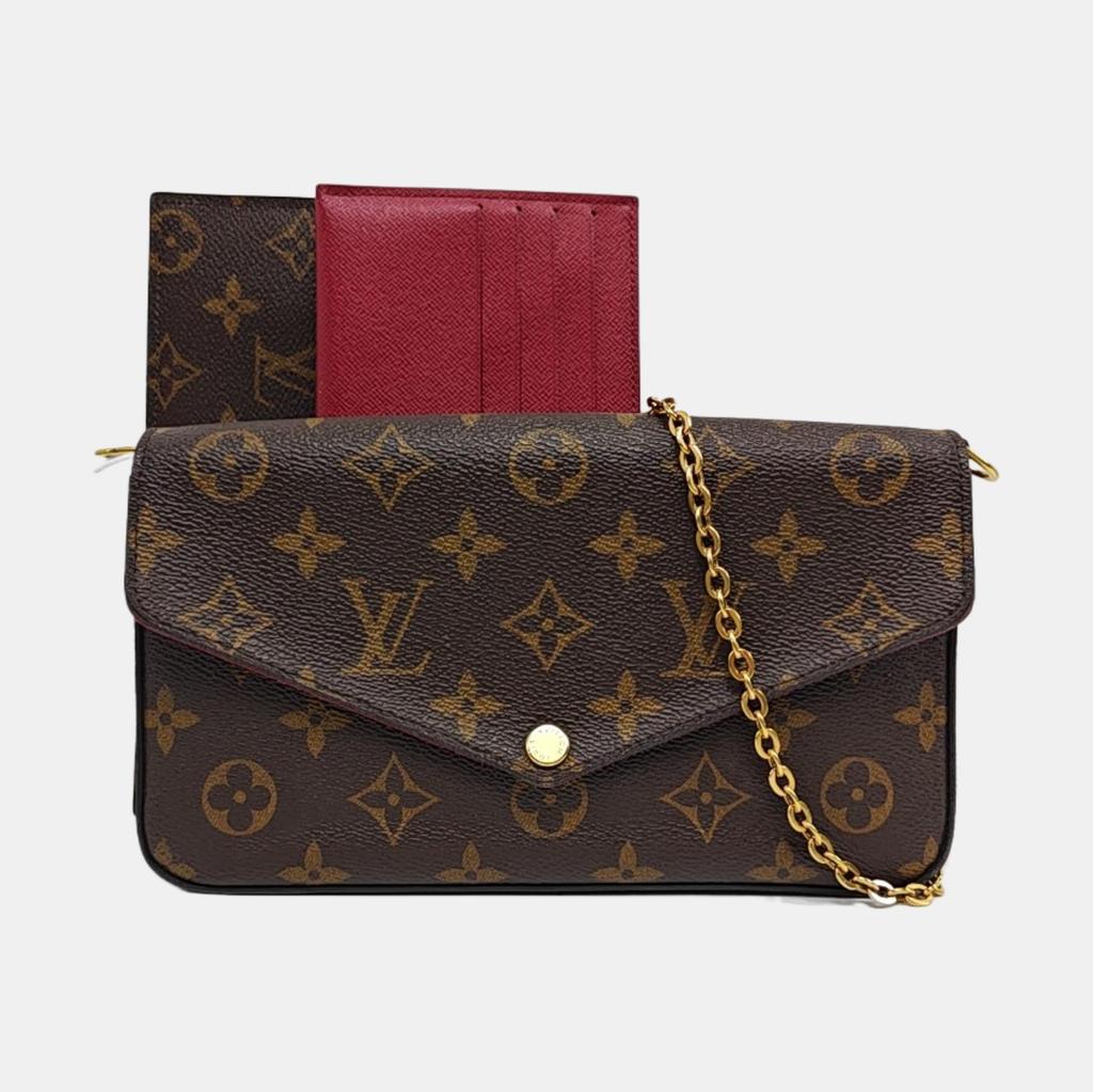 [Pre-Owned] Louis Vuitton Pochette FéLicie 'Brown Monogram Canvas' - Very Good #ARR97U