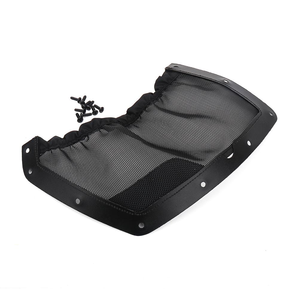 For Can-Am Maverick R For MAVERICK R 2024 New UTV Front Seat Back Storage Pocket Net Cover Rear String Bag Mesh Holder Black
