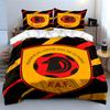 Angola Football Logo Bedding Set Bedding Duvet Cover Set Duvet Cover Pillowcases  (1 * Duvet Cover 2 * Pillowcases, Without Duvet Insert)