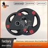 Iron Fox Rubber-Coated Cast Iron Barbell Plate