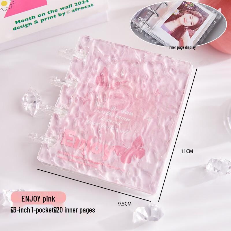 Water Ripple 3-inch Mini Acrylic Card Album