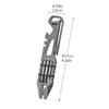 Construction Wilderness Complete Tool Lever Bike Adjuster Multifunction Tool for Cycling Repair Wilderness Enthusiasts
