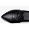 Cowhide Breathable Hole Shoes Women Mid Heeled Sandals Spring Elegant Stylish Shoes Wedding Banquet Trendy Shoes