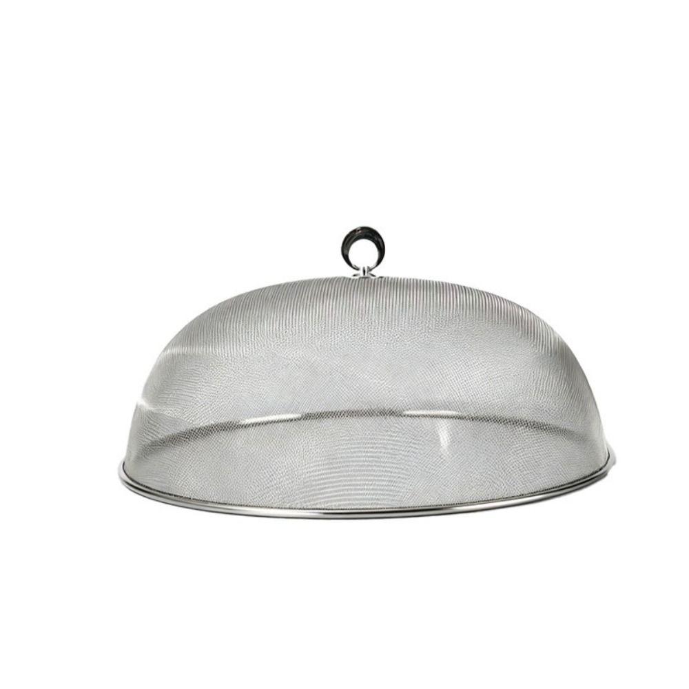 Breathable Mesh Food Cover Fine Mesh Plate Cover Versatile Stainless Steel Food Tent Picnic