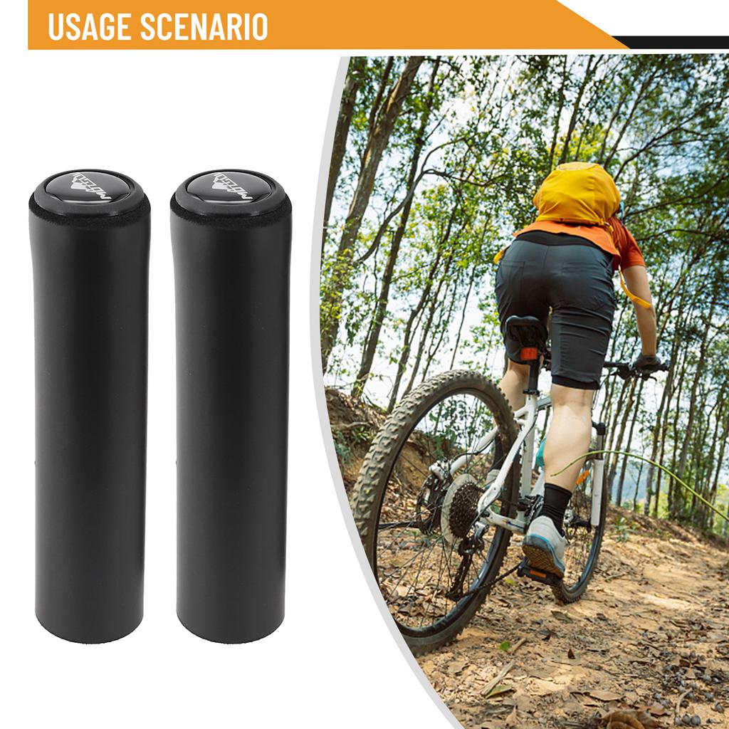 Silicone Sponge Grip Bike Silicone Grip 1 Pair Cycling Handlebar