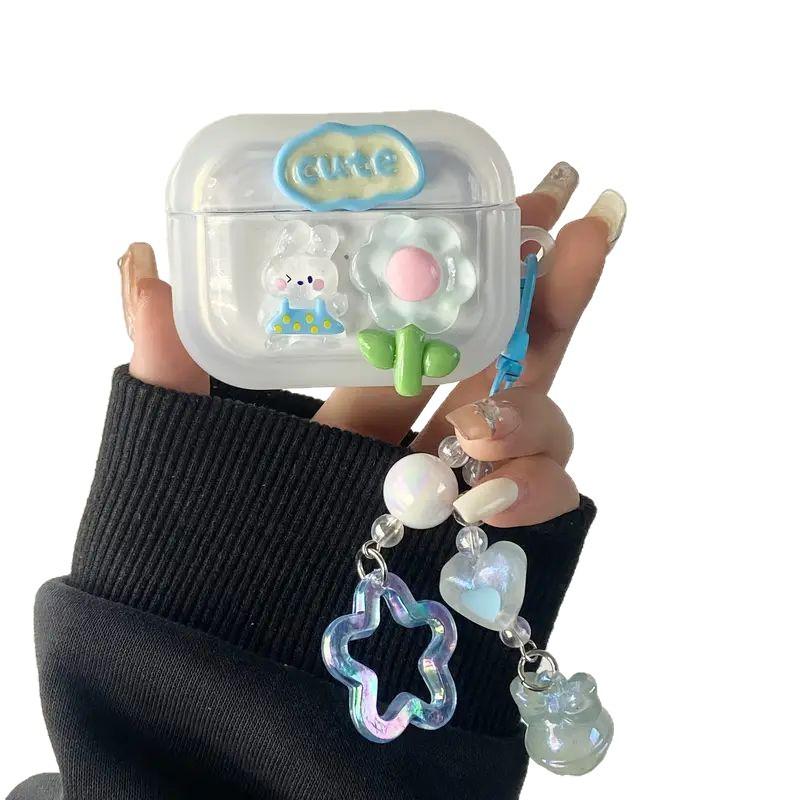 Cute three-dimensional love applies to AirPods 1/1st generation protective case Apple Pro/1 wireless bluetooth headset cover