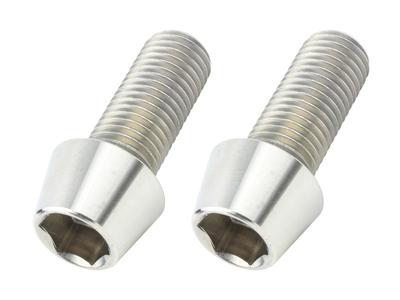 POSH 911025-T2 Motorcycle Supplies, Tapered Cap Bolts, Stainless Steel, P1.25, 2 Pieces