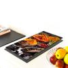 GLASS PLATE BOARD PANEL TABLETOP 30x52 SPICES