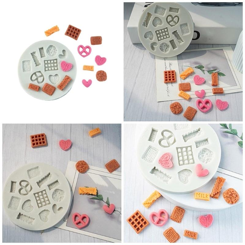 12 Cavities Silicone Cookie Molds for Making Cookie Candy Dessert Chocolate Molds Cake Molds Fondant Molds Baking Tool