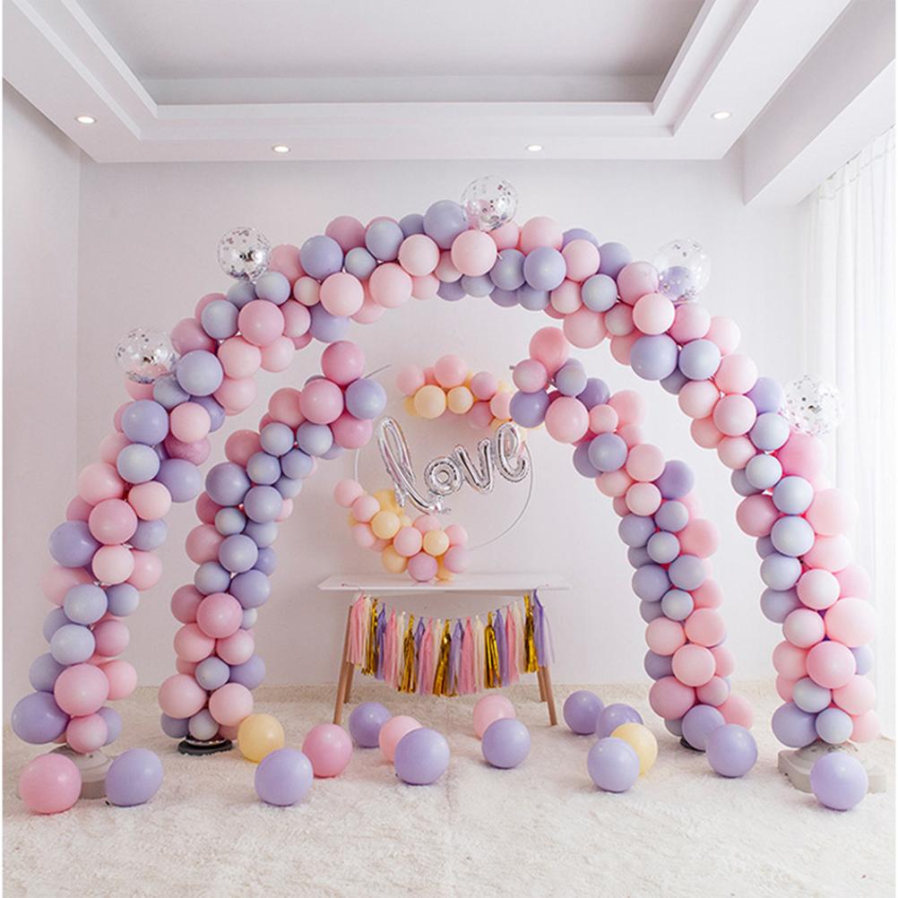 100 ks mix barev 10 palcových latexových balónků ve tvaru makronky, pro miminka, narozeninové události, párty, svatby, oslavy narozenin