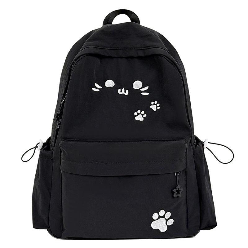 Schoolbag Junior high school student schoolbag is versatile, new lightweight high school student high value backpack backpack large capacity women