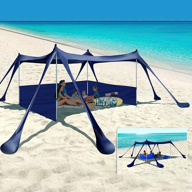 OEING Octagonal Beach & Camping Sunshade Canopy
