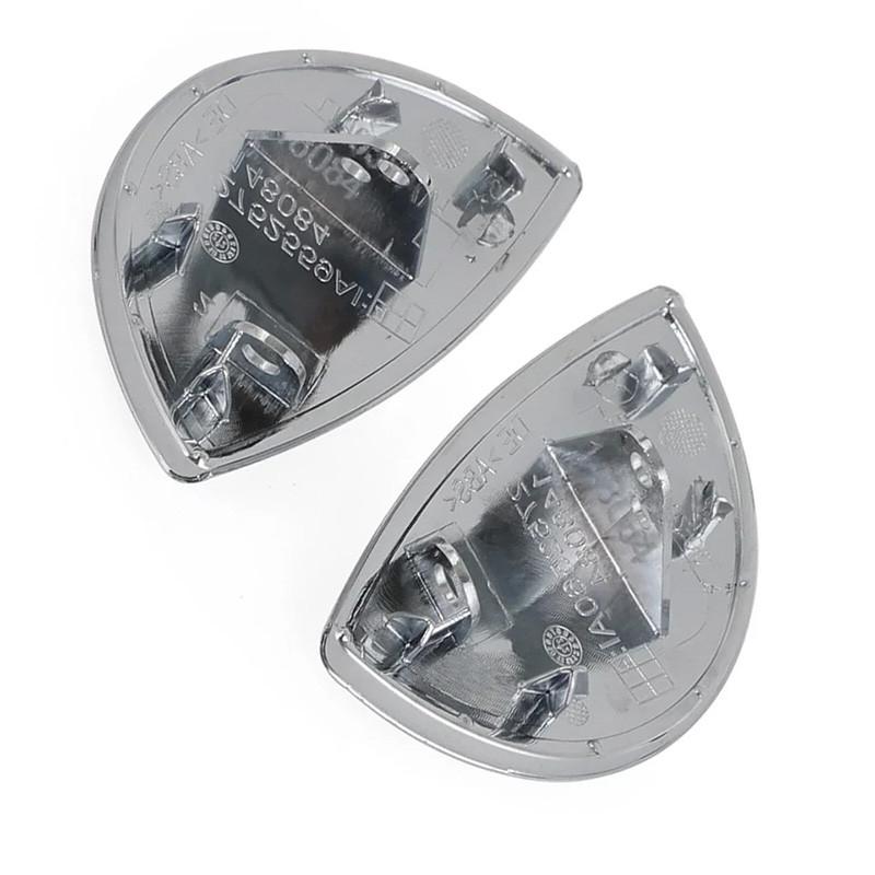 1 par kromade strålkastartvättardysor lock Passar för Mini Cooper R55 R56 R57 R58 R59 2008-2014 61672752559,61672752560