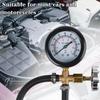 For Car Truck Gasoline Fuel Pump Pressure Gauge Tester 0-100PSI Auto Diagnostics Tools Gasoline Pressure Gauge Meter Quick Connected with VALVE