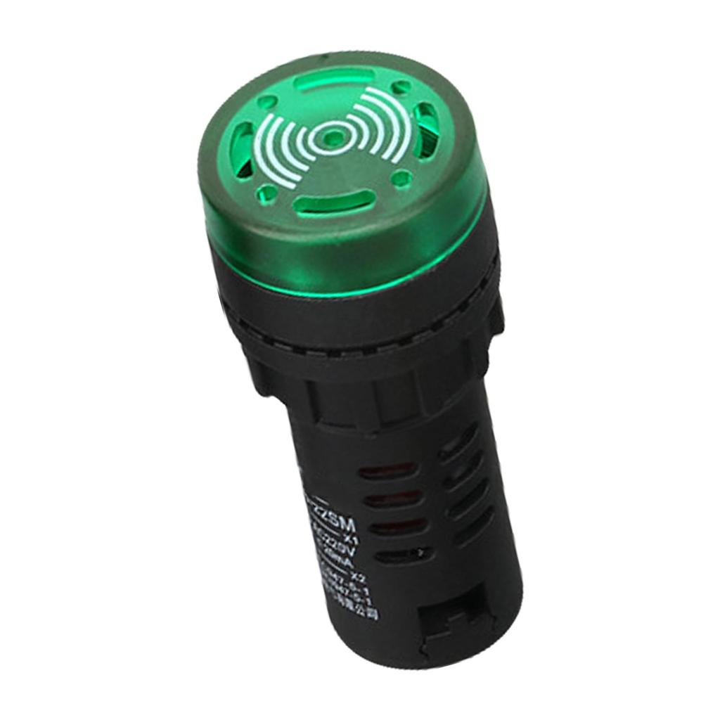 Upgrades Dual Power AC DC Intermittierender Ton- & Lichtalarm Sicherheitswarnvorrichtung für Fabriken Lager & Haussicherheit