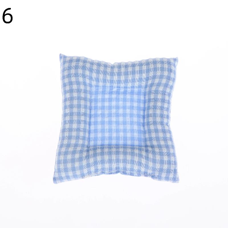 Cotton Plaid Decorative Placemat Heat Insulated Coaster for Rustic Wedding Table Setting Cushion Pad