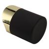 Desktop Trash Can Stainless Steel Household Mini Trash Basket Clamshell Paper Basket with Gold Lid