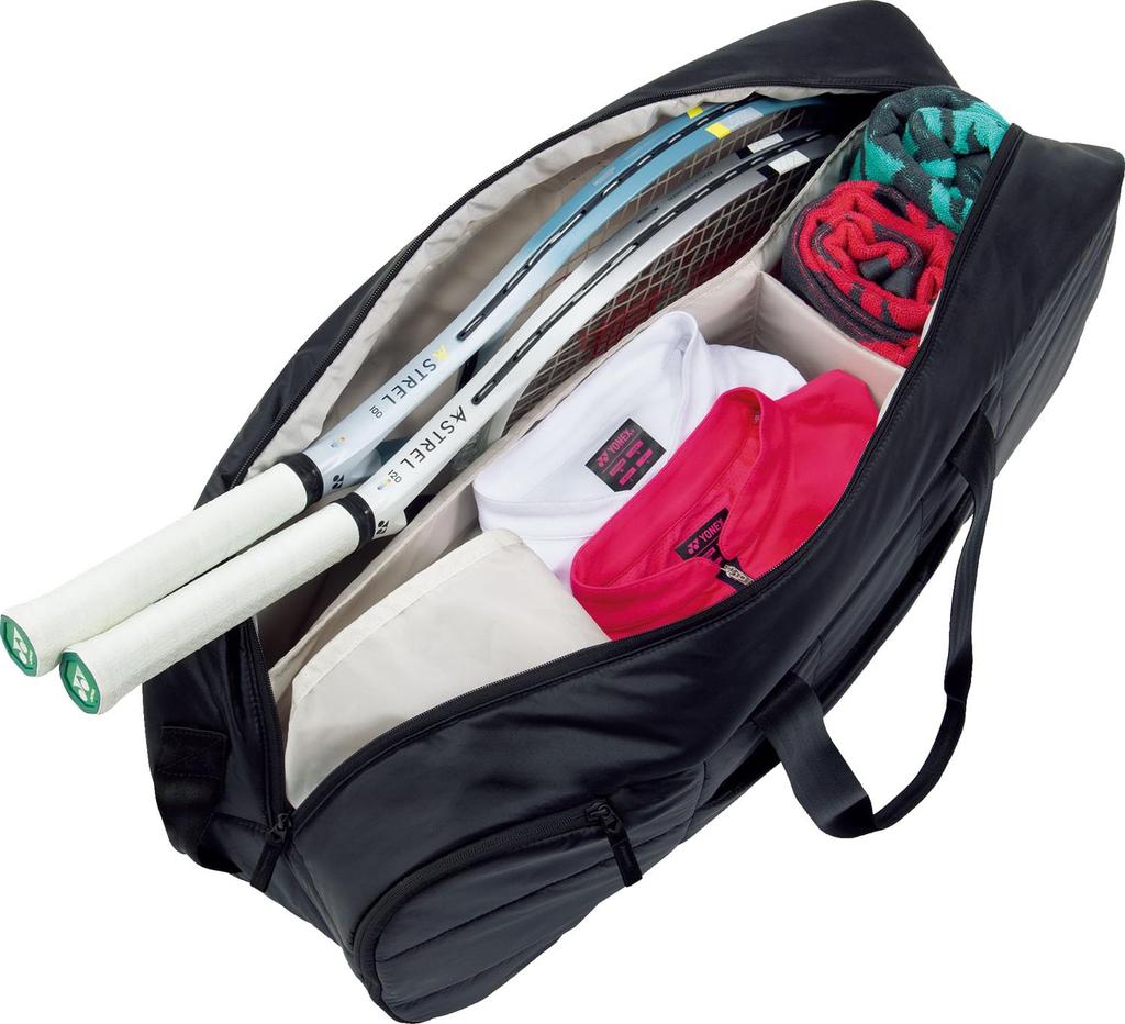 YONEX Racket Bag Two Tennis BAG2462 Black (Backpack Compatible) (For Rackets)