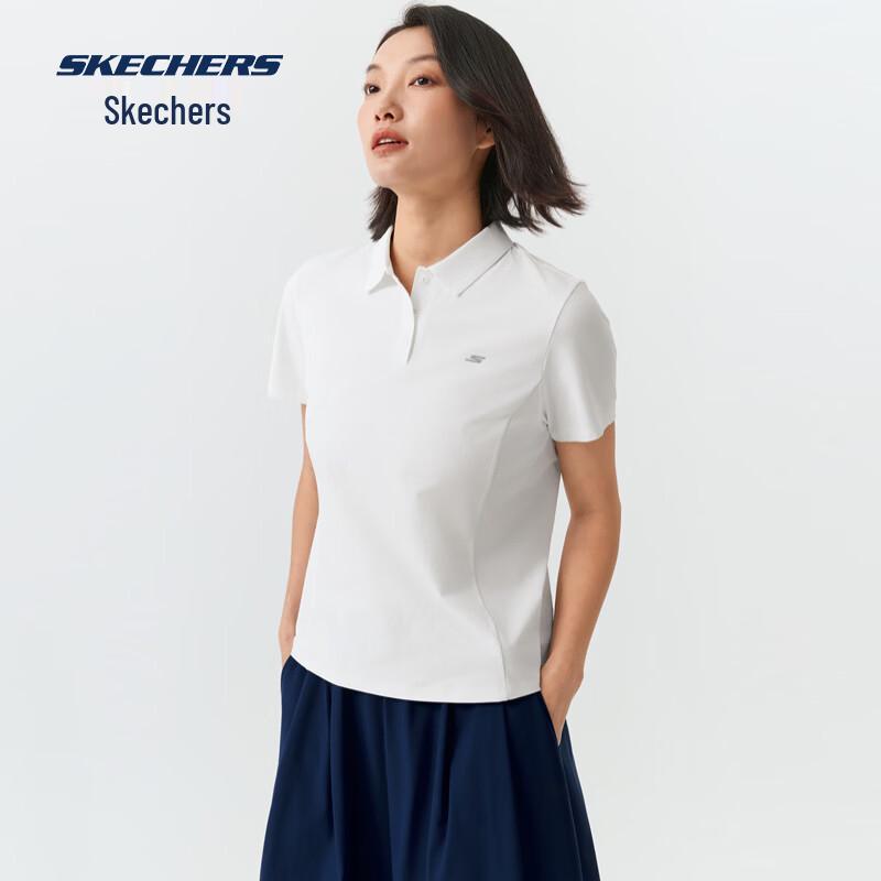 Женская дышащая быстросохнущая повседневная рубашка-поло Skechers P226W177 L 100