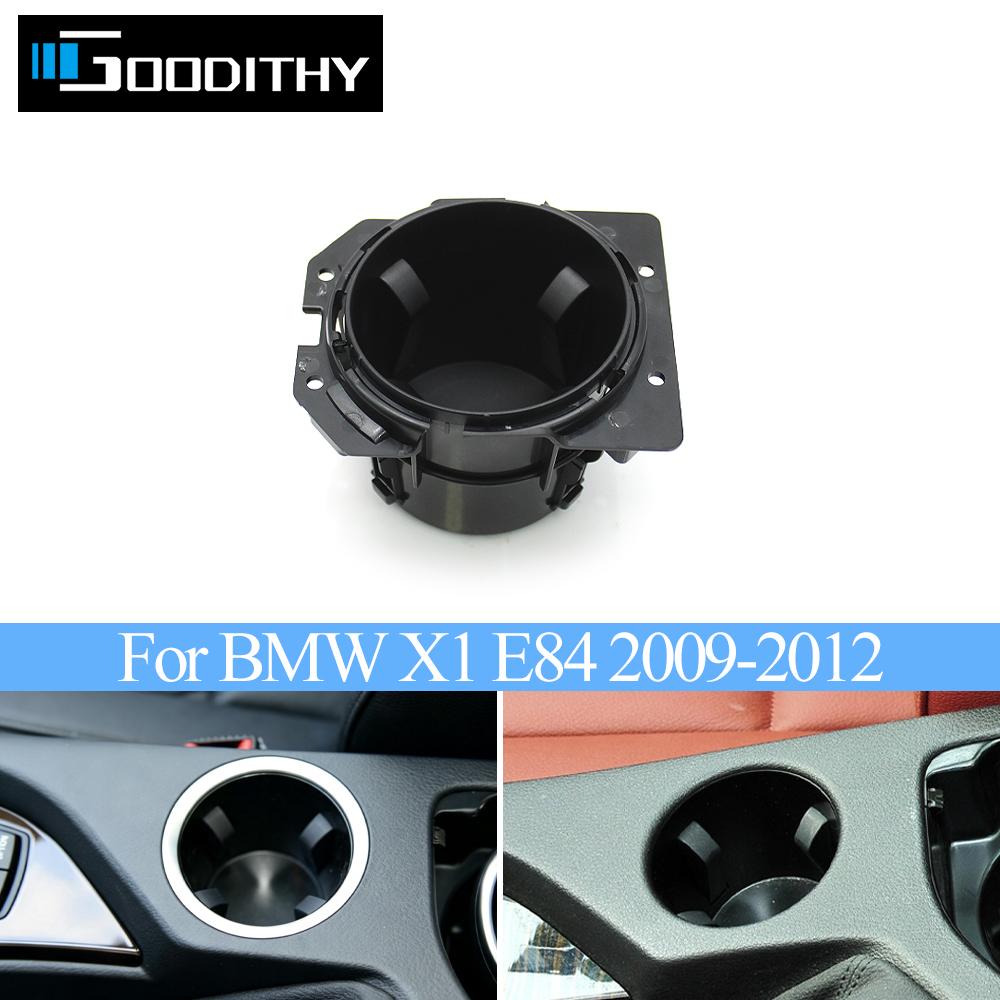 LHD RHD Car Front Console Armrest Box Water Cup Holder Drinks Support For BMW X1 E84 2009-2012 51162993623 51169285145