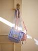 Maison Creme Pillow Bag _ Blue Stripe