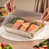 Stainless Steel Food Containers Leakproof Stackable with Clear Lids For Camping Home Meal Prep