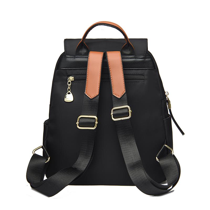 Fashion Bagpack Women High Quality Nylon Backpacks Female Big Travel Back Pack Large School Bags for Teenage Girls Shoulder Bag