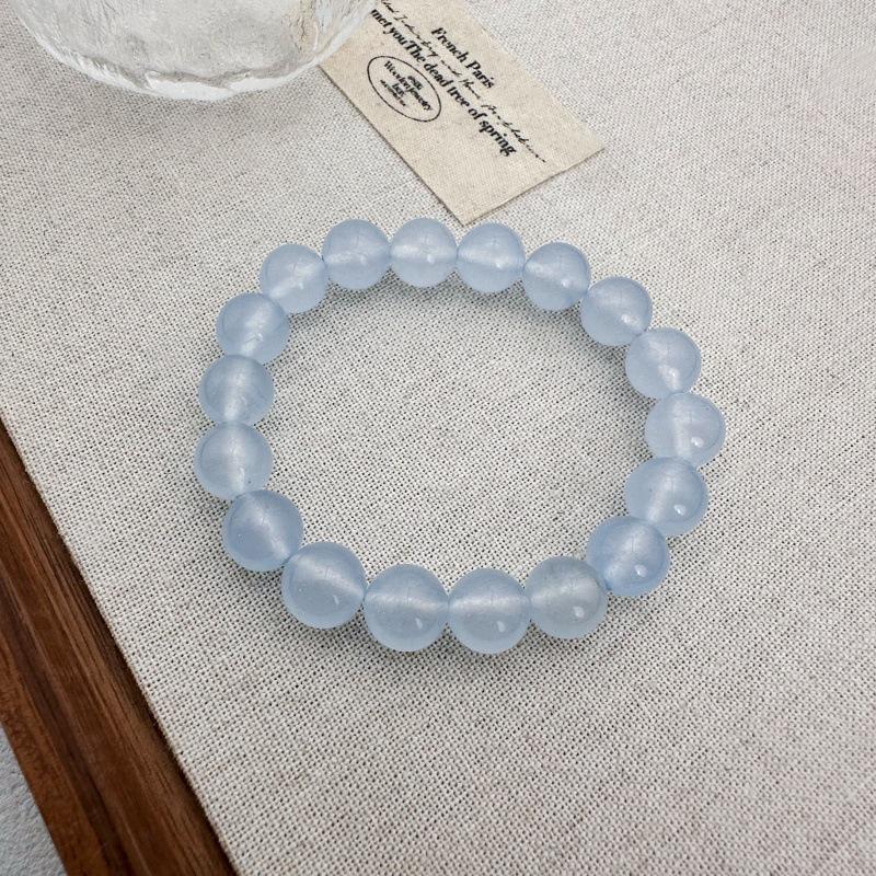Colorful Summer Rainbow Tourmaline Bracelet – Natural Stone Luck Charm Beaded Jewelry for Everyday Wear