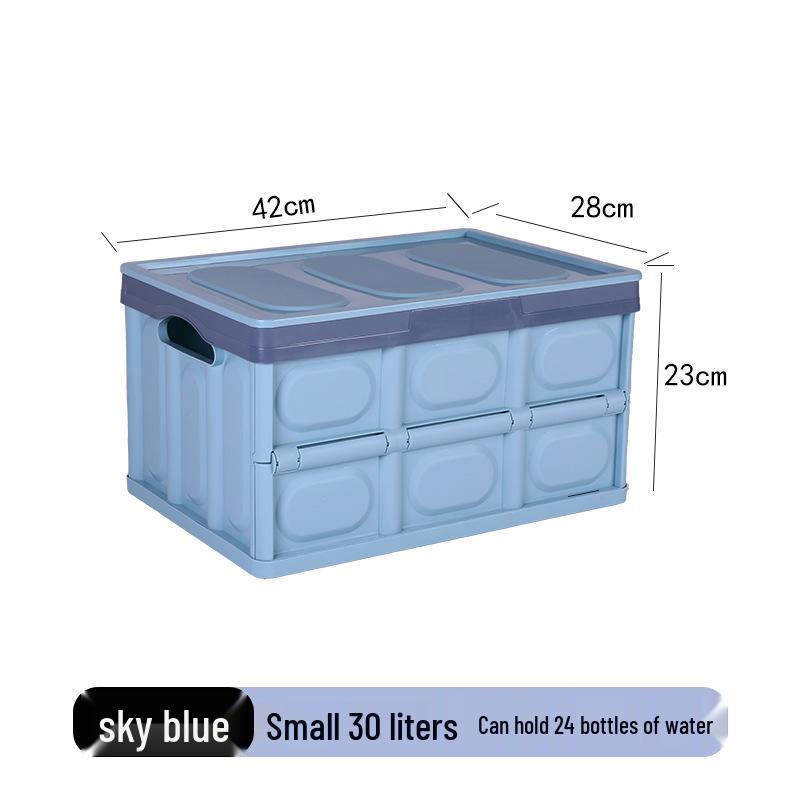 Multifunctional Folding Storage Box: Compact Camping Wardrobe & Household Organizer