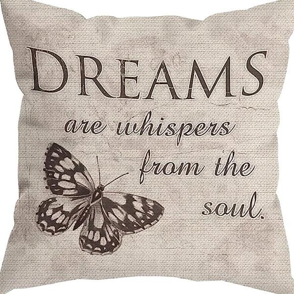 American Retro Printed Linen Pillowcase Living Room Sofa Office Pillow Car Cushion Cover