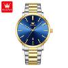 OLEVS Quartz Men's Watches Gold Watch Waterproof Stainless Steel Male Watches Business Luxury Original Top Brand Male reloj 2896