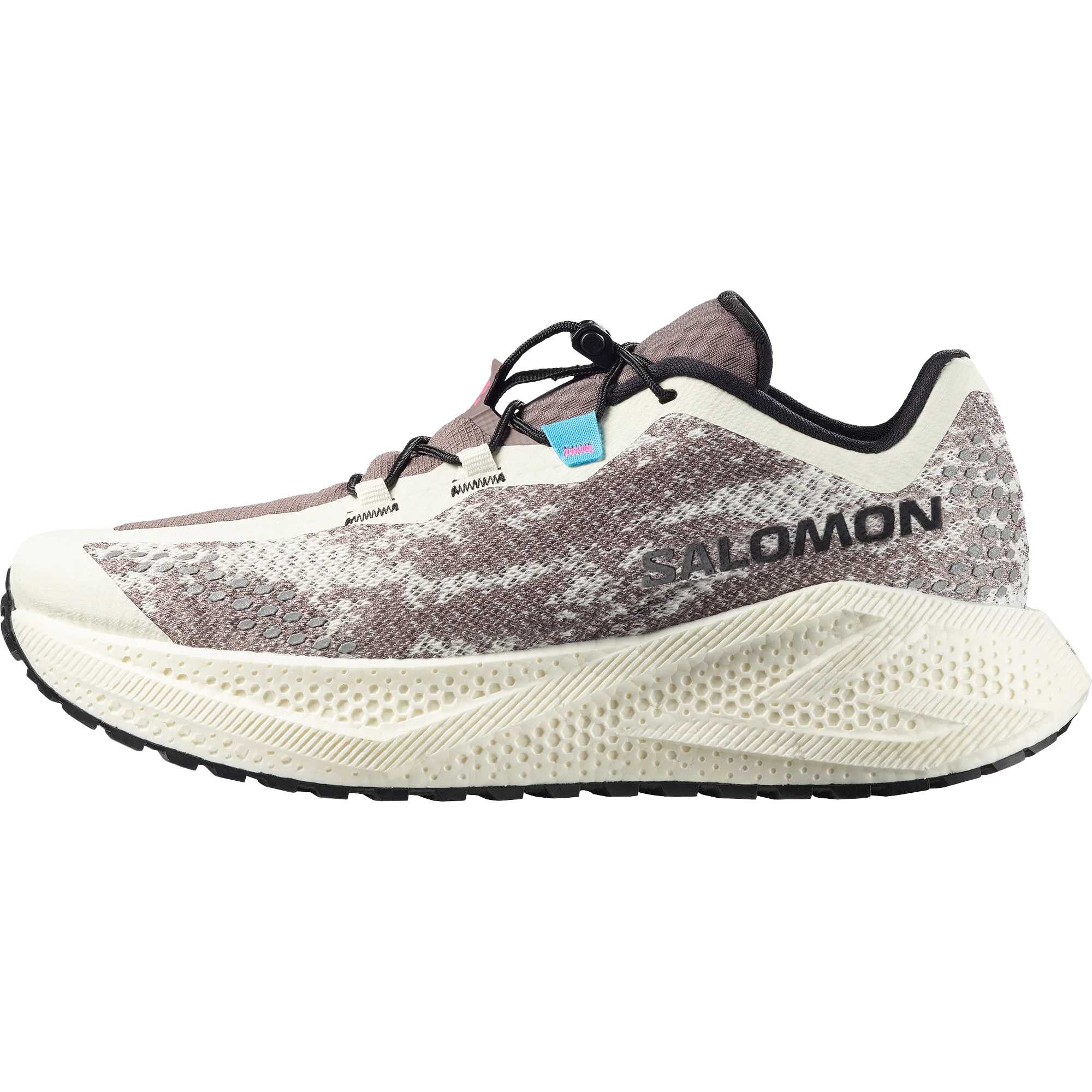 

Salomon Aero Glide 4 Drawstring Round Toe Lace-Up Sports Textile Shock Absorption Wear-Resistant Breathable Low-Top Running Shoes Men sneaker 491749 44