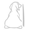 Adorable Wagging Puppy Window Sticker Strong Weatherproof Decoration Simple Installation for Vehicles Gifts