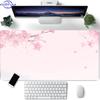 Modré třešňové květy Podložka pod myš Domácí počítačový stůl Velká PC podložka pod myš Umění Sakura Podložka pod klávesnici Mause Podložka na stůl Kancelářské doplňky