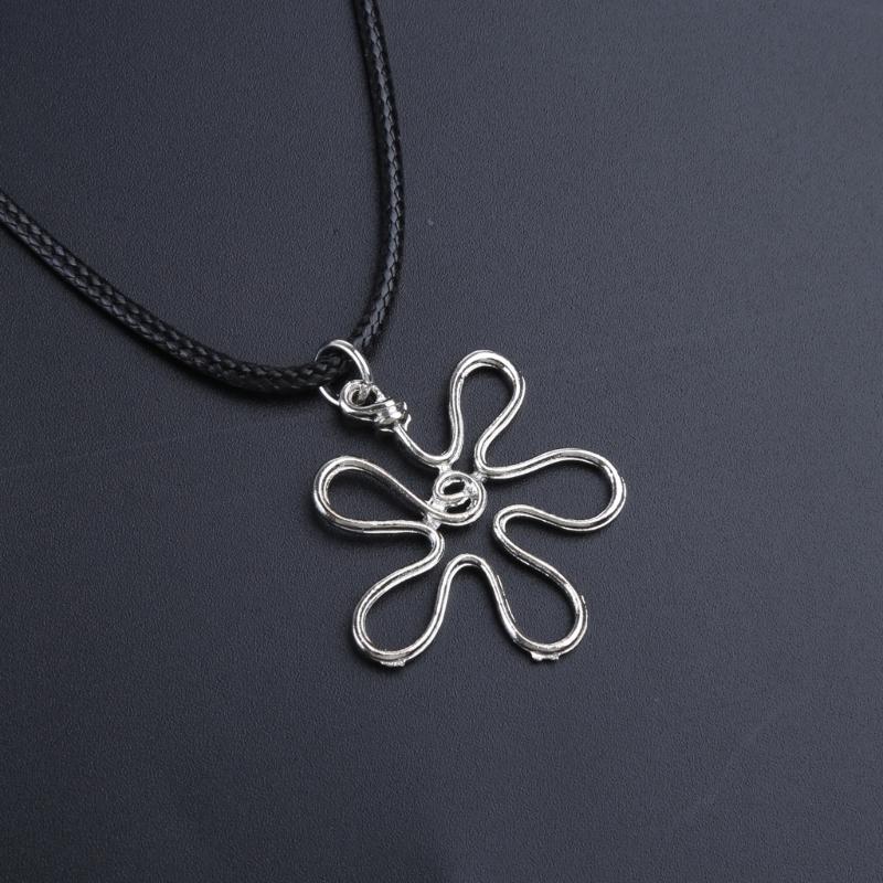 Irregular Hollow Out Flower Necklace Metal Big Flower Pendant Bohemia Sweater Collar Chain for Women Neckchain Necklace