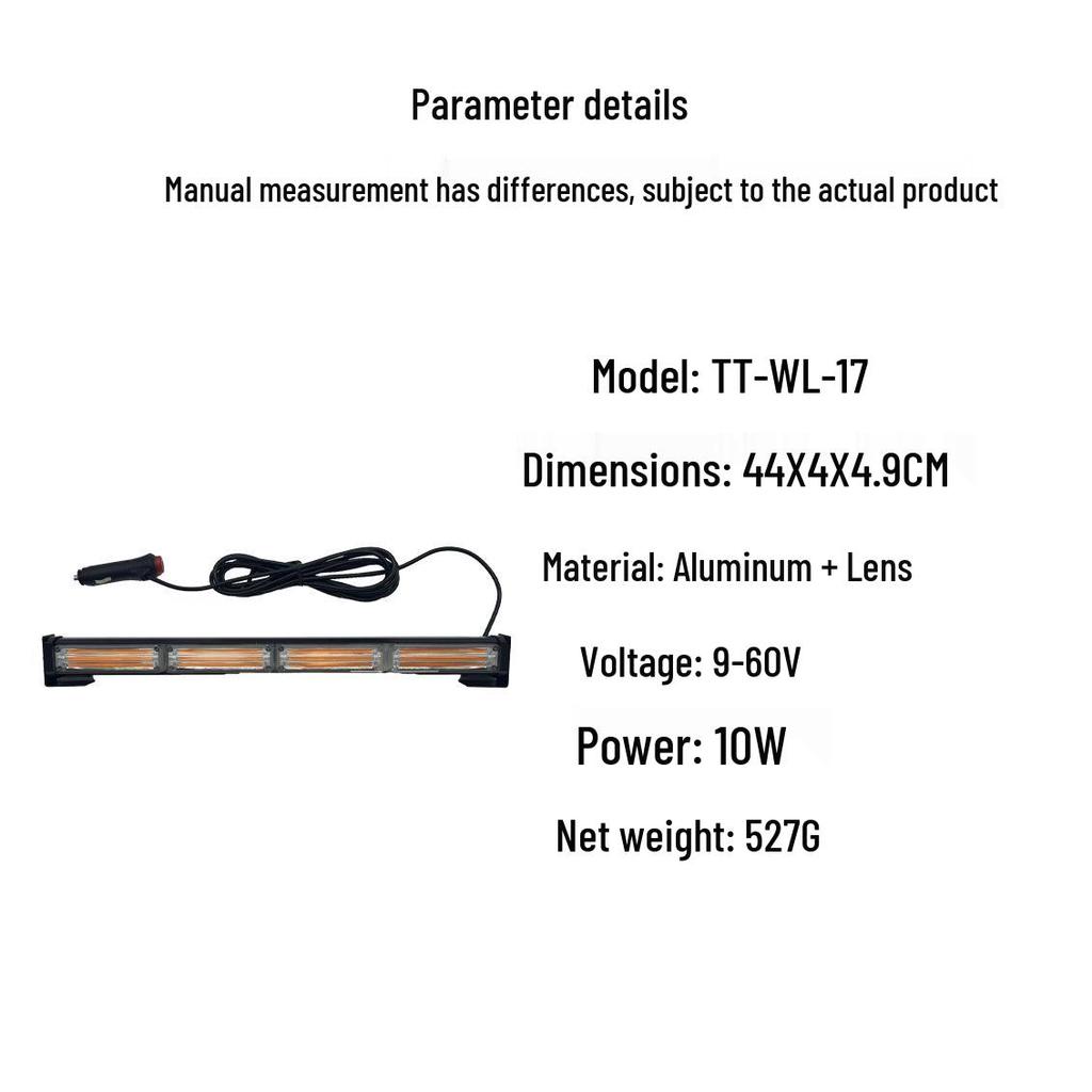 LED Warning Light Bar for Vehicles