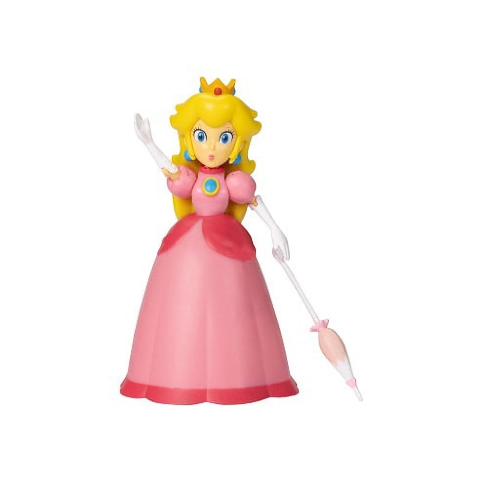 Sanei Trading Fcp 004 Super Mario Figurensammlung Plus Pfirsichschirm Enthalten [bemalte Actionfigur Gesamthöhe ca.. 114 mm]