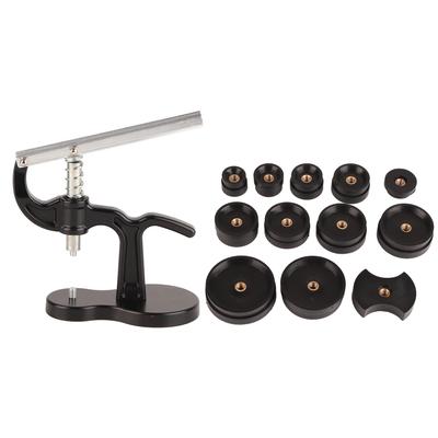 Watch Repairing Tool for Watch Back Case Press Battery Changing with 12 Dies