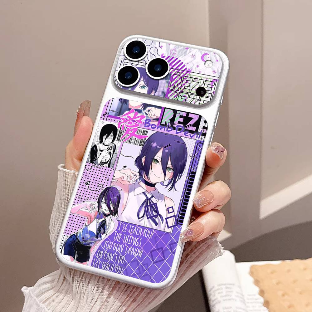 

Action Anime Chainsaw Man Reze Arc For IPhone 17 Pro/17 Pro Max Protective Film For Back, Camera(Not Phone Case) iPhone 17 Pro