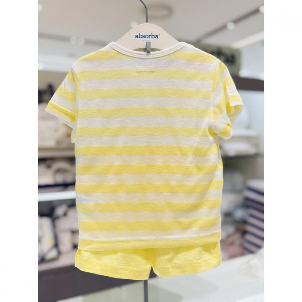 Absorba Short Sleeve Set  A1313081 Yellow 
