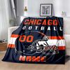 Football Fans Customize Your Name Blanket Warm Comfortable And Soft Blankets Are Suitable For Home Chairs Office Sofas Sofas Office Camping And Gifts