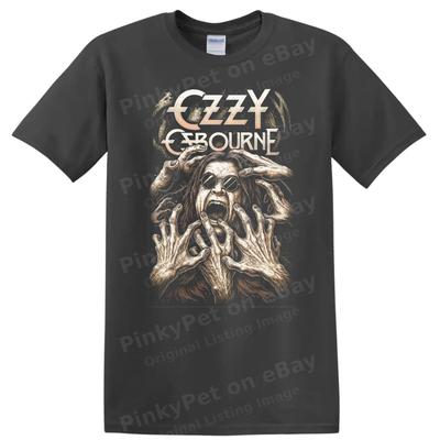 Ozzy Osbourne Retro Rock Heavy Metal Album Cover Art Tričko Grafické Tričko