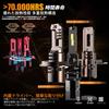 WAIXINGREN H4 LED Super 8x High Brightness LED H4 LED Vehicle Inspection Halogen Quadruple Heat Cooling IP68 Noise Noise Warranty Headlights, Bright,