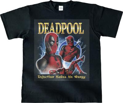 Deadpool & Wolverine T-Shirt (L/Black/Deadpool) IG4464