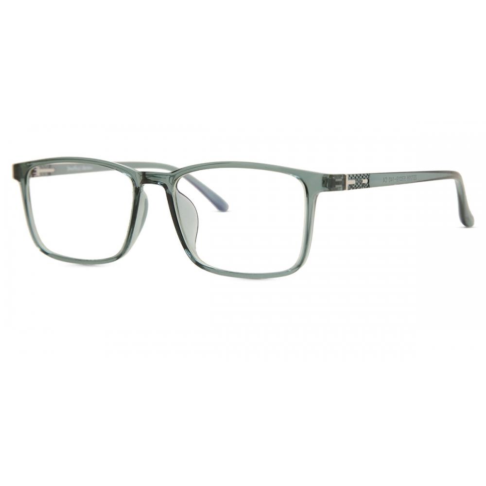 Full Rim Square Transparent Grey Smartbuy Collection Brisbane 227205 C4 Fashion Unisex Eyeglasses