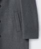 Musinsa Standard Cashmere Blend Oversized Single Coat [Medium Grey]