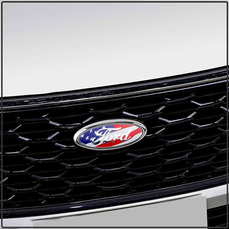 11,5x4,5cm Ford Zadní odznak Nálepka pro Ranger Escape Mondeo Fusion Fiesta Kuga Edge Focus Mustang Kufr auta Dekal Logo Příslušenství
