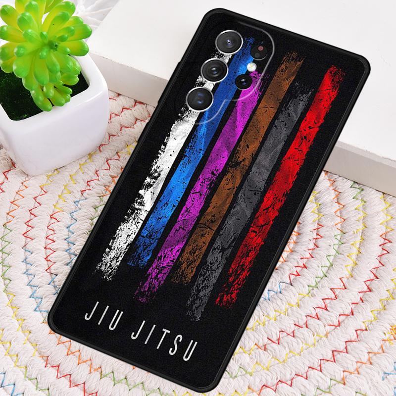 BJJ Brazilian Jiu Jitsu weiche Handyhülle für Samsung Galaxy note 10 pro S26 Ultra S23 S24 FE S25 S21 S22 PLUS stoßfeste Hülle